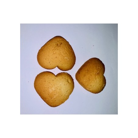biscuit en forme coeure sablés