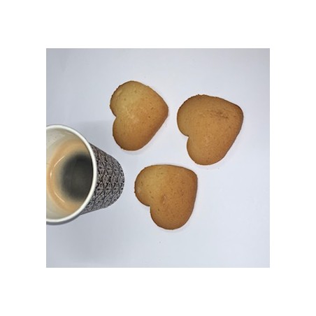 biscuit en forme coeure sablés